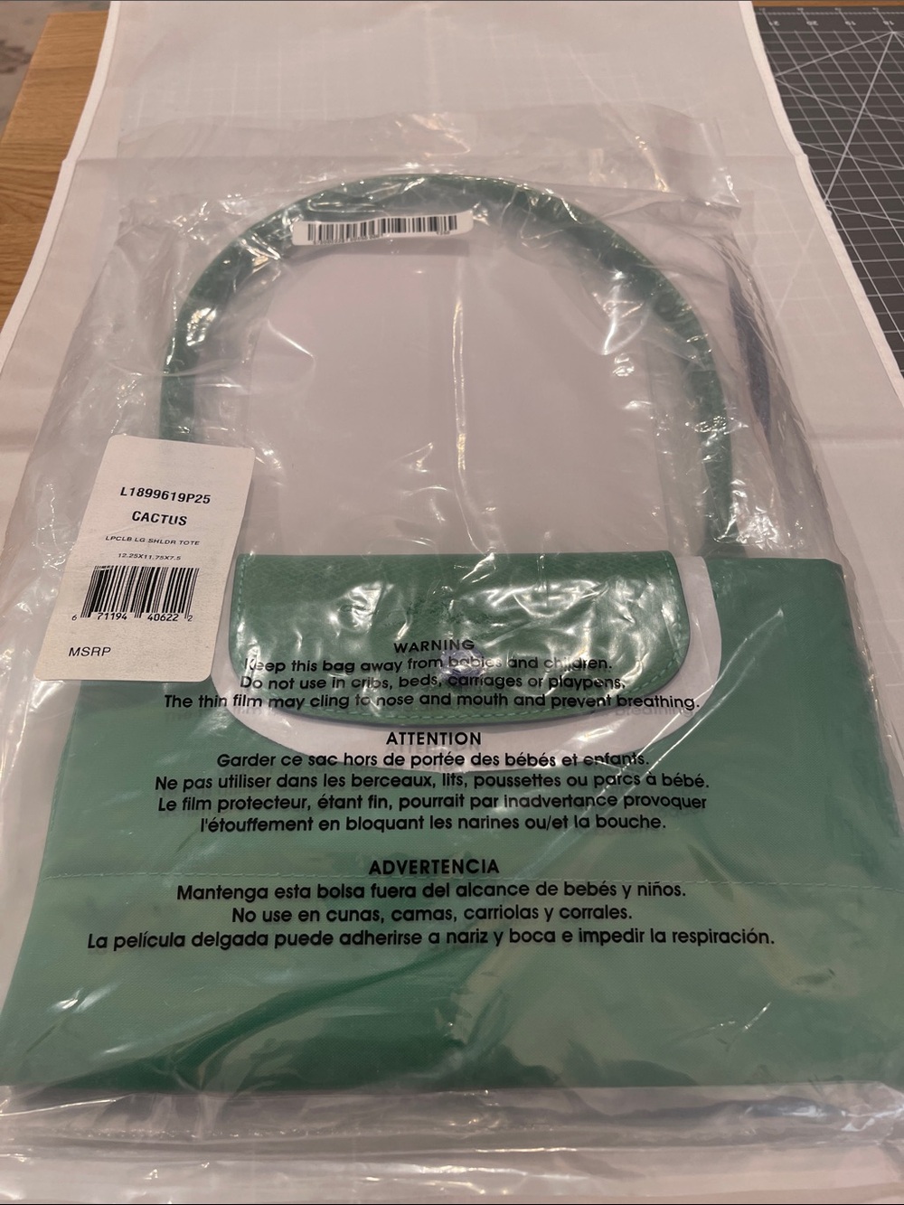 Longchamp Green Shoulder Bag